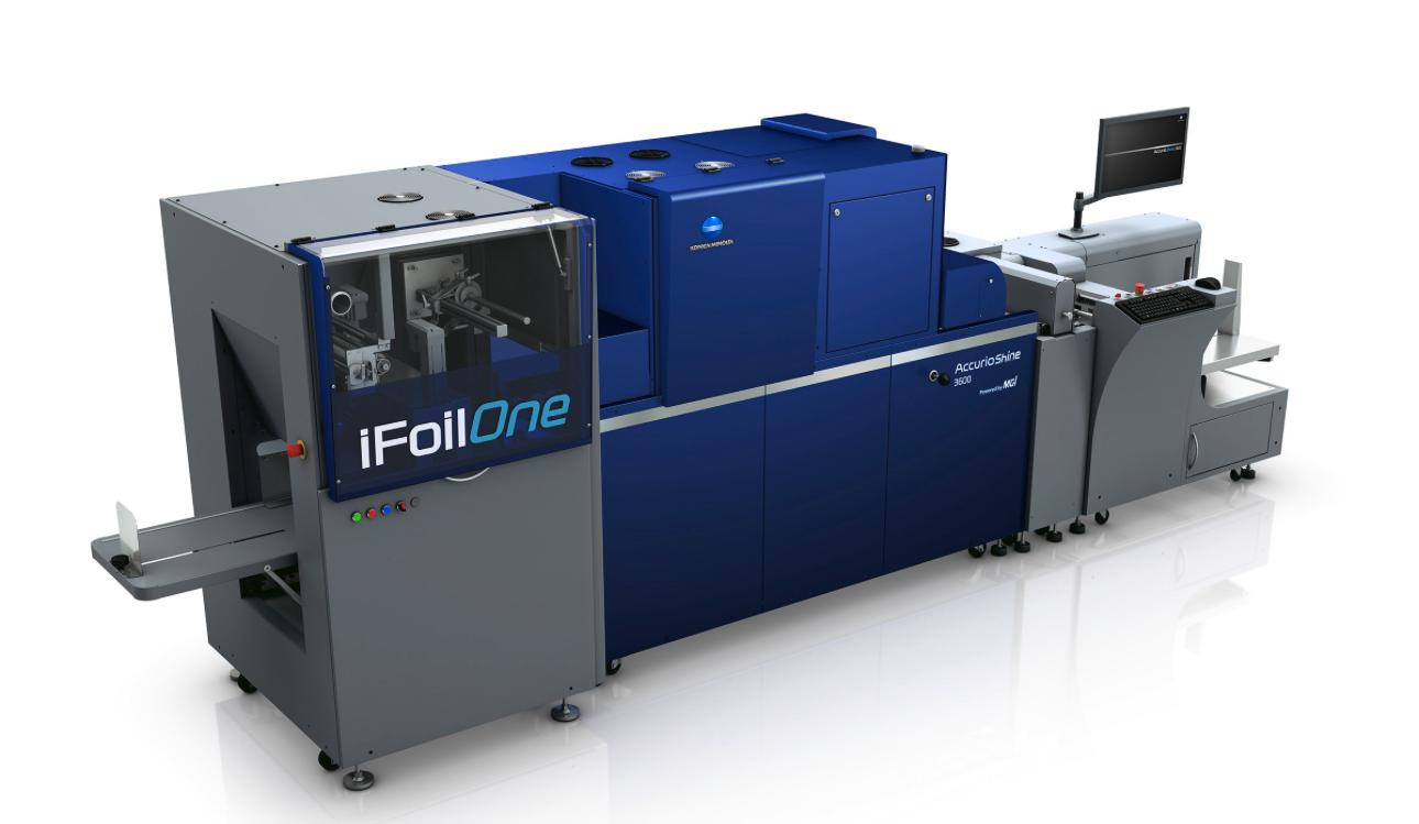 Esporranno infatti la loro nuova macchina, la Accurio Shine 3600, verniciatrice digitale spot 3d con foil in linea targata appunto Konica-Minolta. 